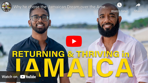Why he chose the Jamaican Dream over the American Dream